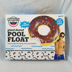 Big Mouth Giant Donut Pool Float Chocolate Frostin